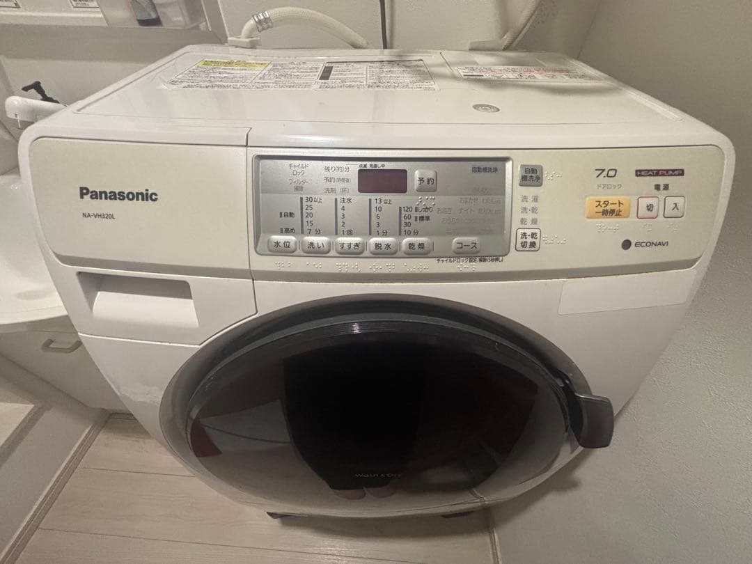 S*e様 Panasonic ドラム式洗濯乾燥機 NA-VH320L 7kg 2