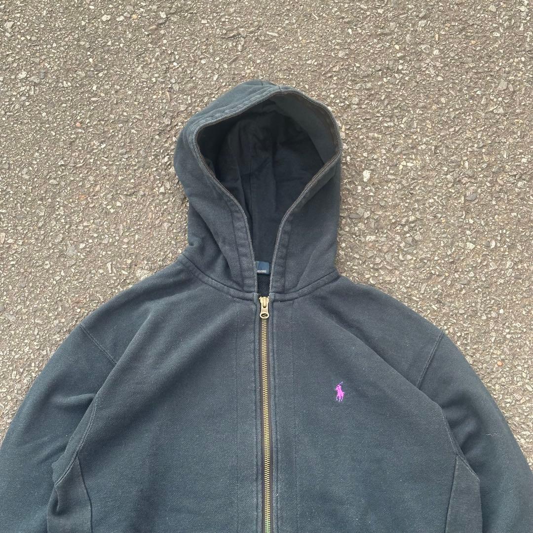 00s 90s polo by rallph lauren ジップパーカー