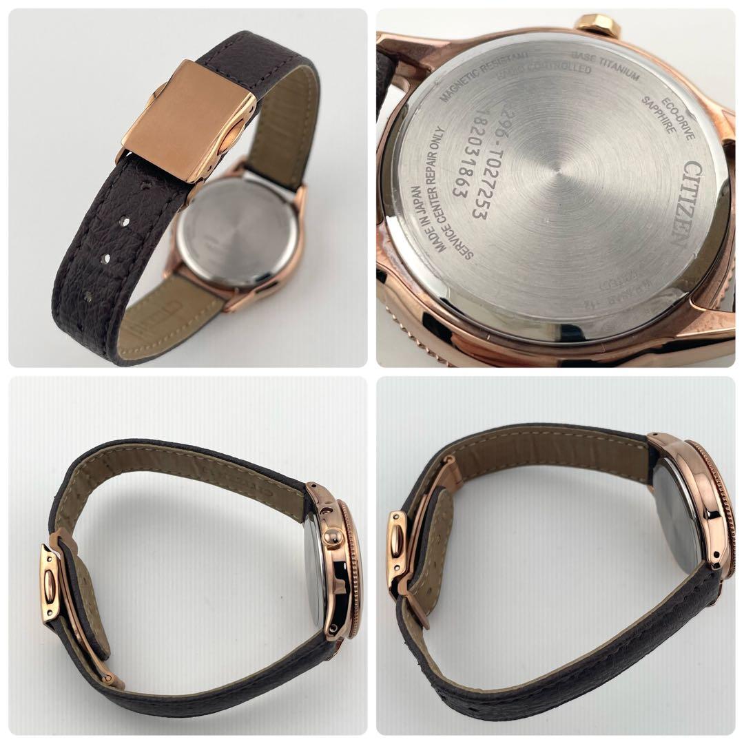 【稼働】シチズン　XC クロスシー　ムーンフェイズ　電波ソーラー　腕時計