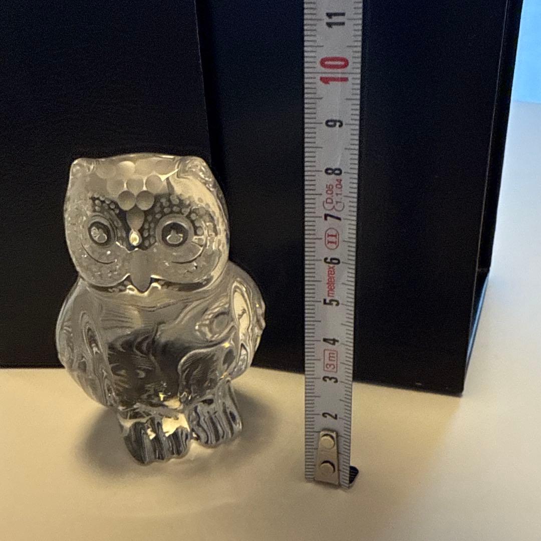 MEISSENER BLEIKRISTALL マイセンクリスタル フクロウ