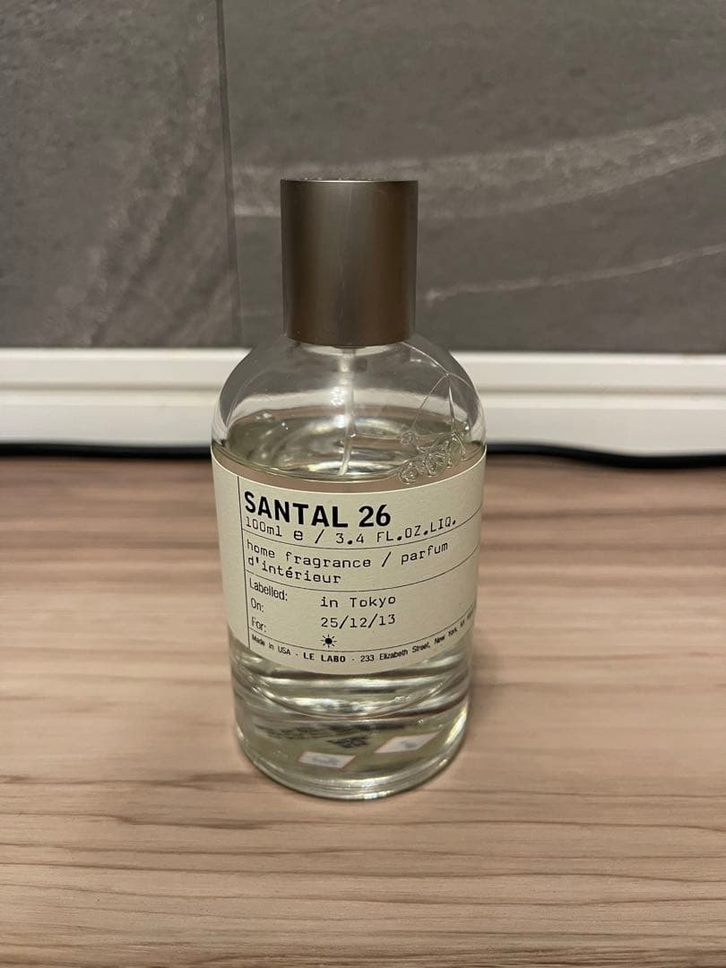 LE LABO SANTAL 26 ホームフレグランス