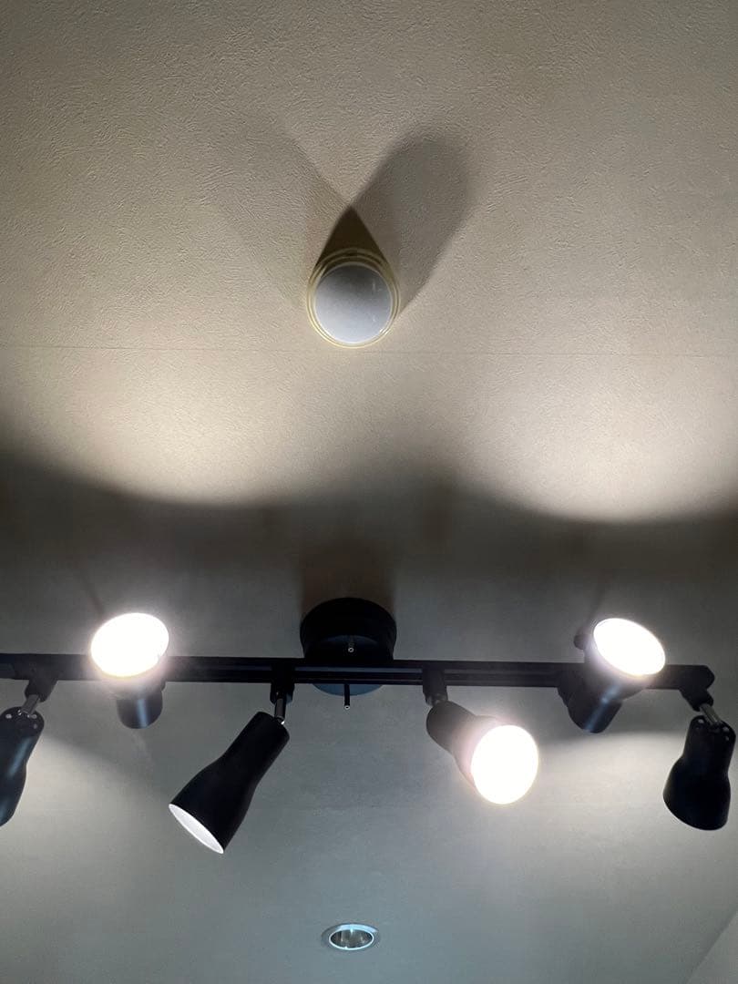 【受け渡し限定】共同照明×ニトリ　スポットライト　ダクトレール　電球　セット!