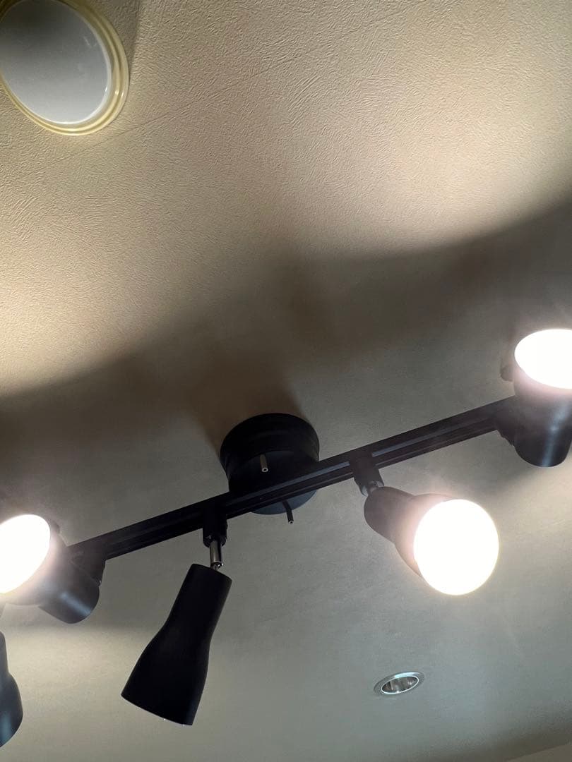 【受け渡し限定】共同照明×ニトリ　スポットライト　ダクトレール　電球　セット!