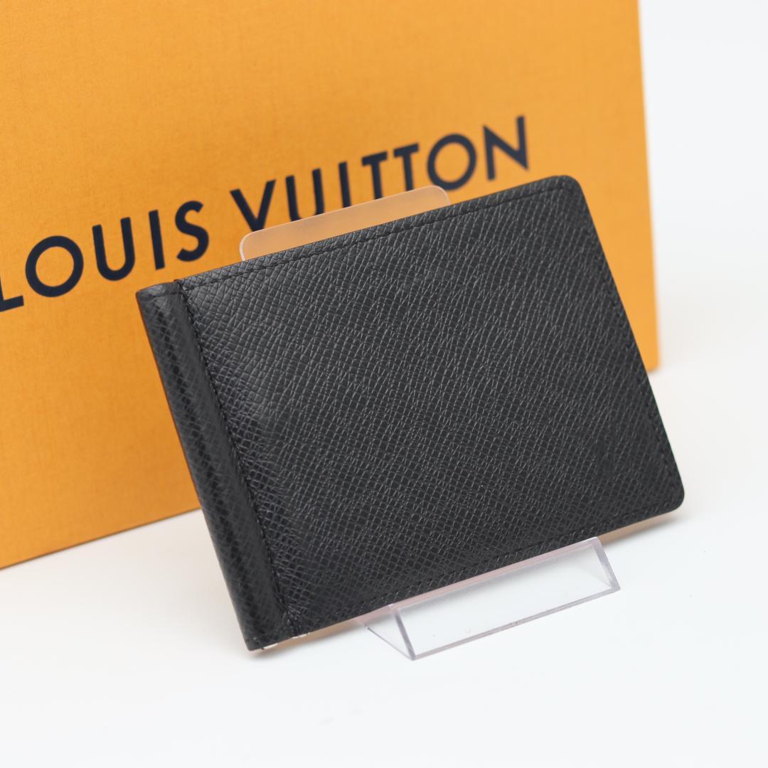 【ICチップ搭載】 ルイヴィトン タイガ ポルトフォイユ パンス マネークリップ