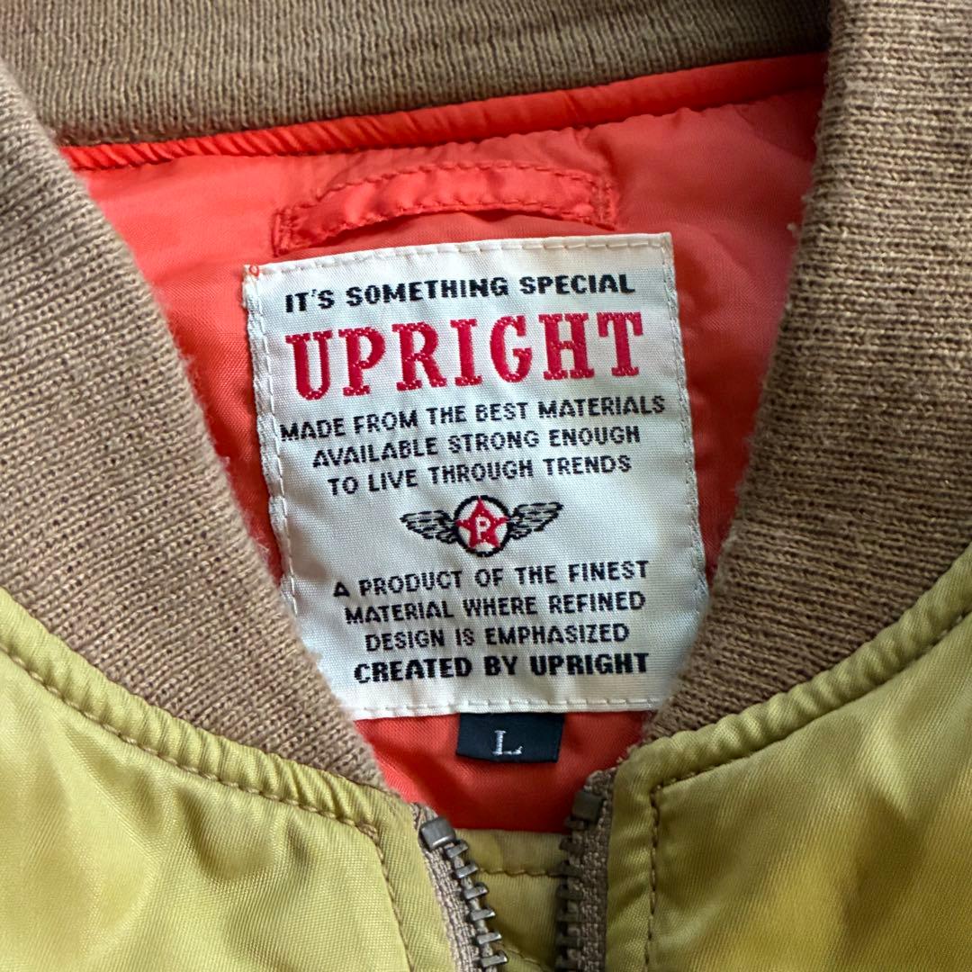 90-00s old design MA-1 フライトジャケット サンフェード