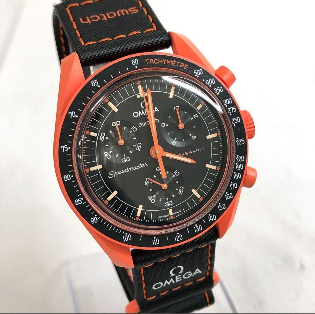 新品未使用 Swatch×Omega LAVA 正規品