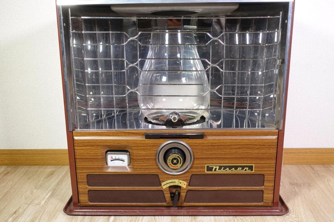 日本船燈 ニッセン 石油ストーブ FW-3 希少 動作確認済み