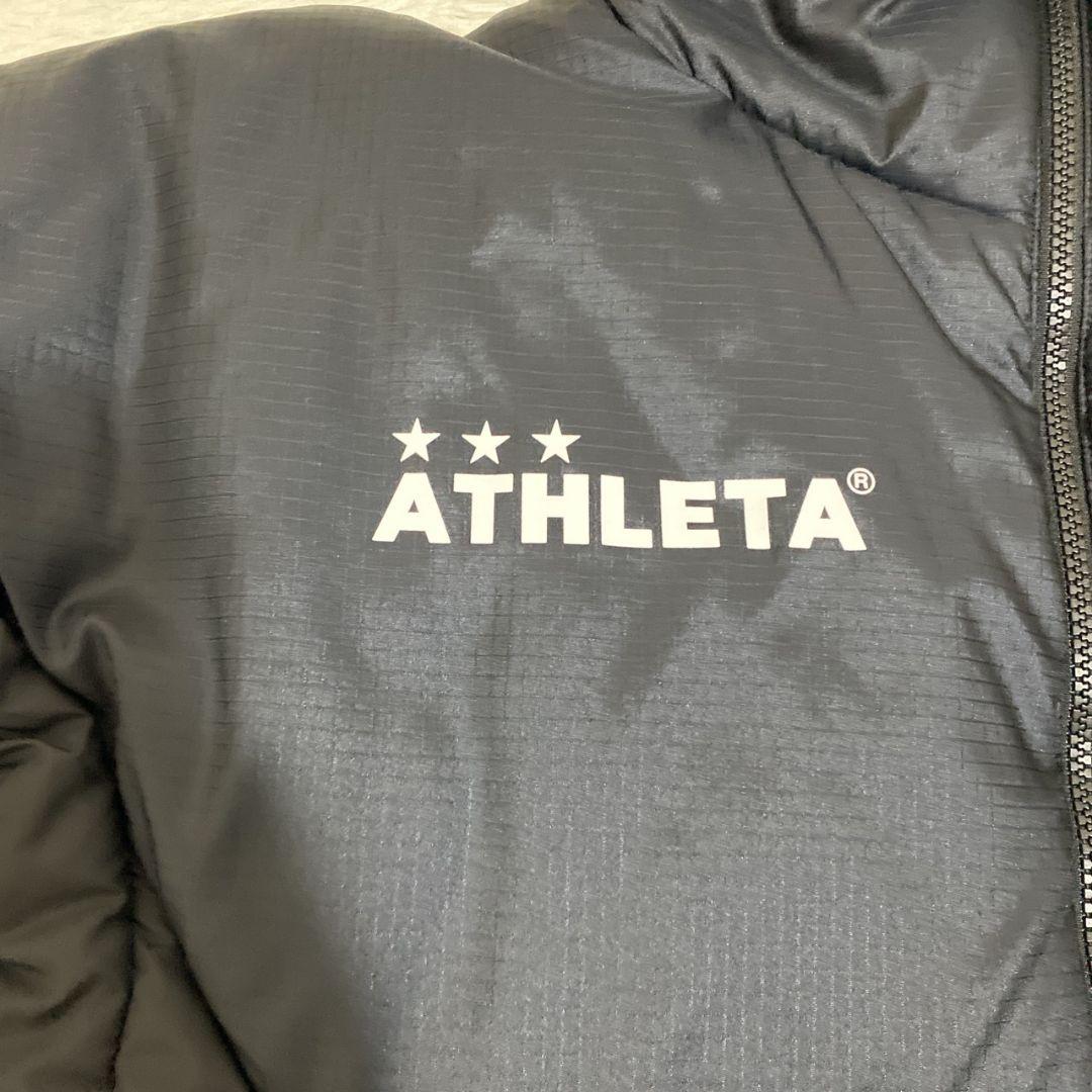 新品 未使用 ATHLETA アスレタ ベンチコート ダウンコート ロングダウン