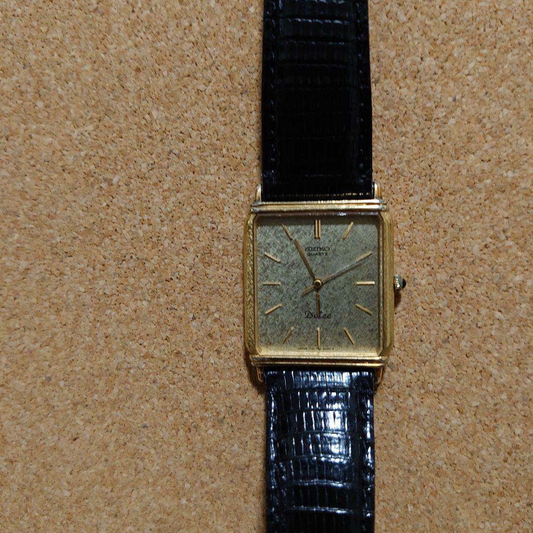 セイコー ドルチェ ゴールド 腕時計