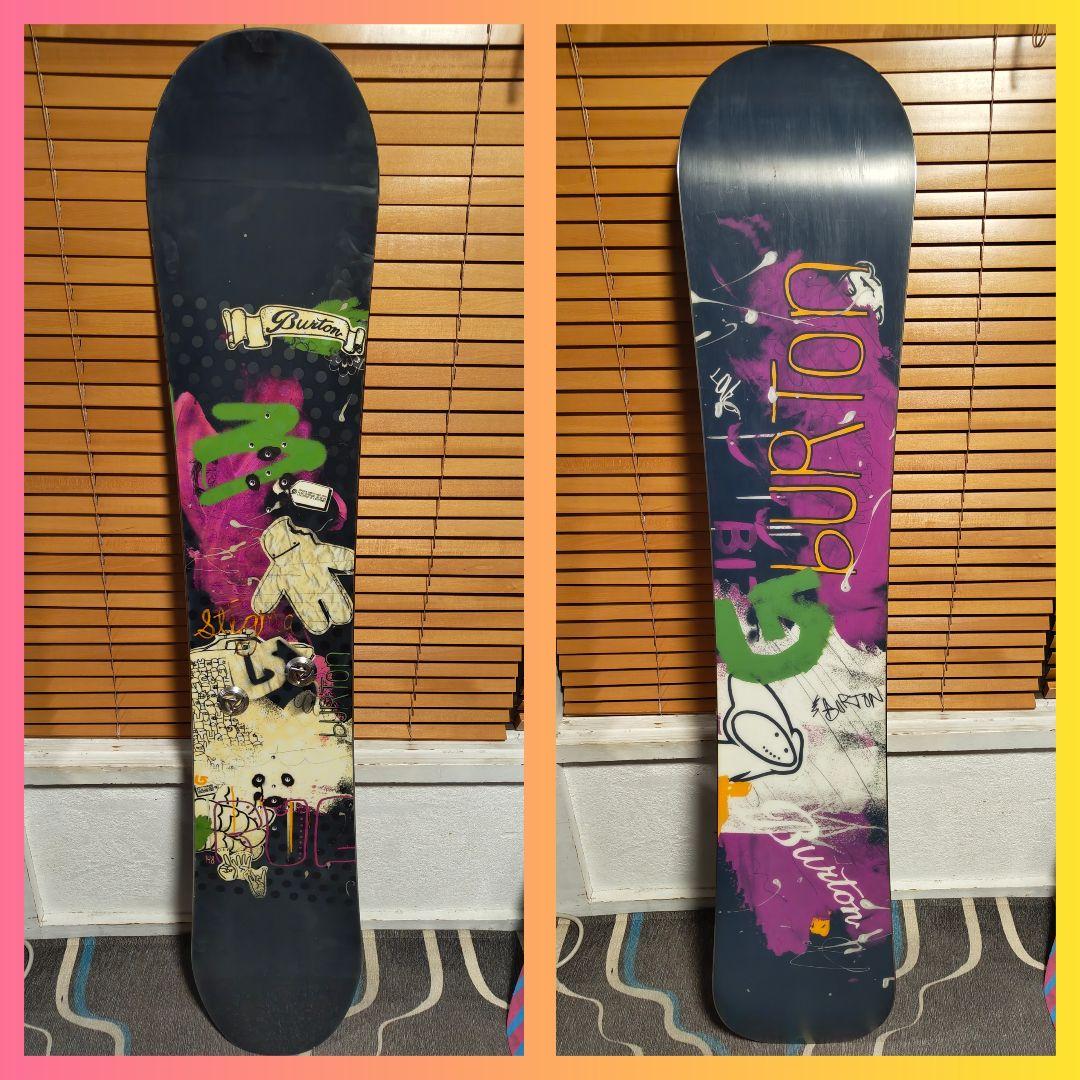 スノーボード　板　バートン　148センチ　キャンバー