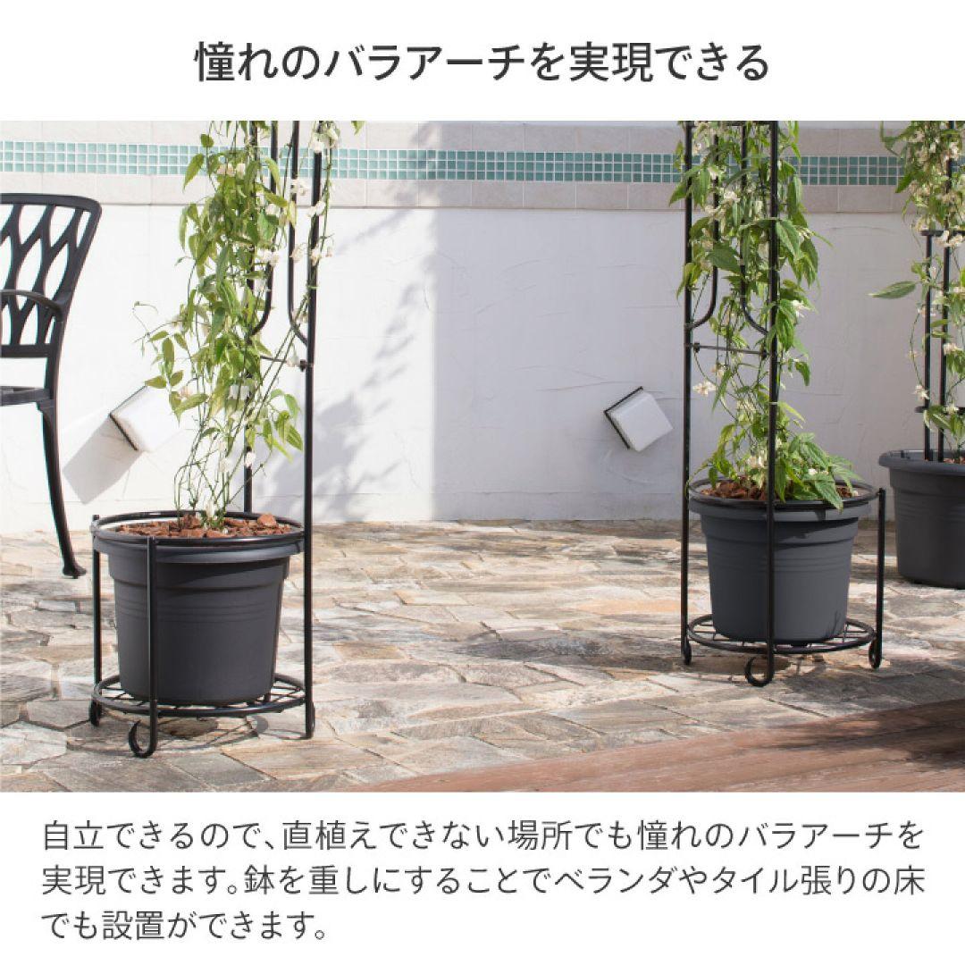 アーチ バラ クレマチス　ガーデニング 庭 ガーデンアーチ　ローズ　 薔薇アーチ