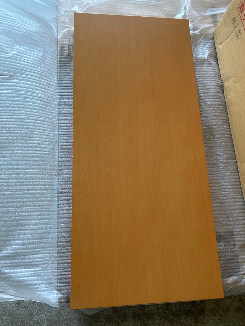 新品 パソコンデスク 90㎝幅 ナチュラル シンプル 作業台 勉強机 PCデスク