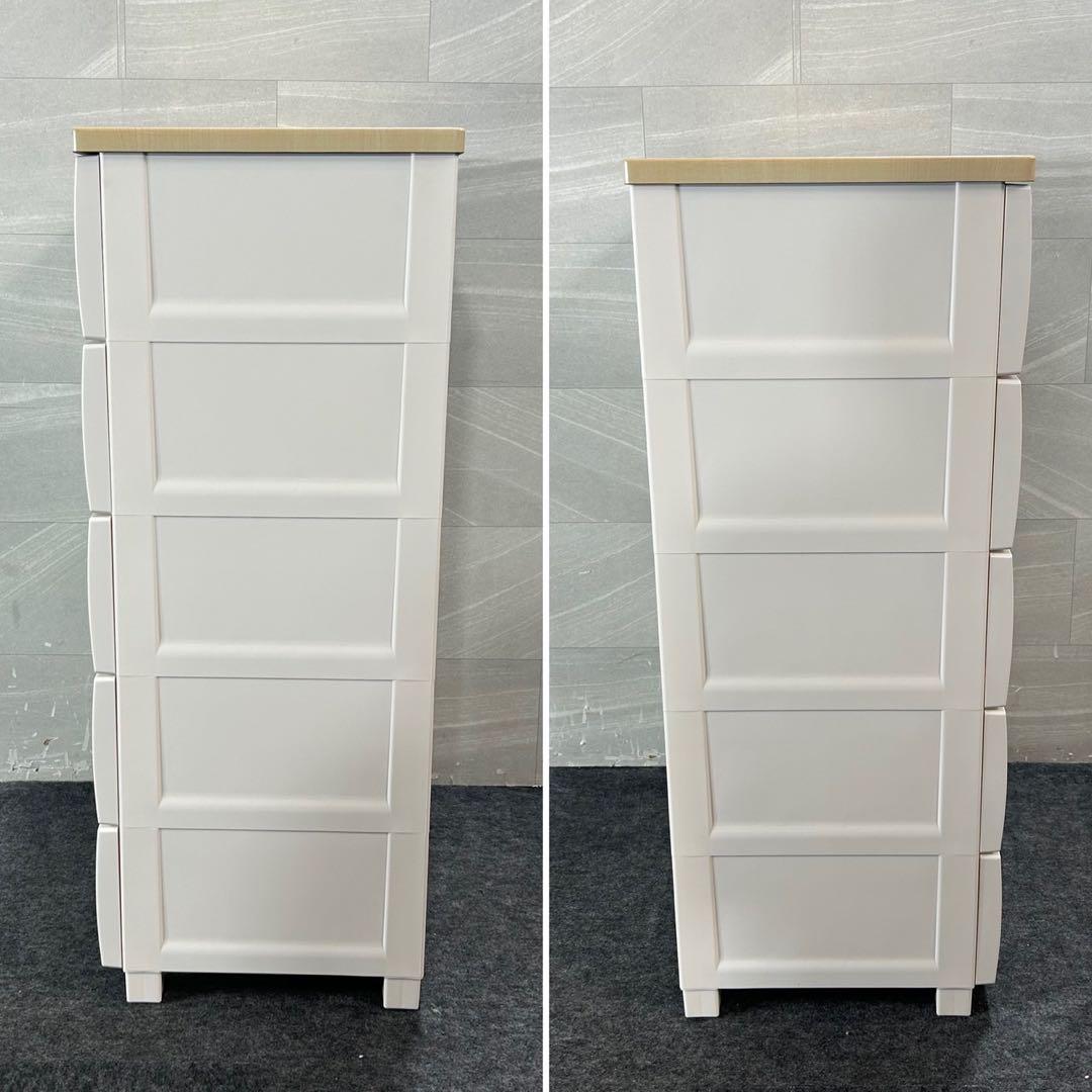 天馬 fits チェスト 幅65cm 5段 ロック付き 収納 たんす d4300