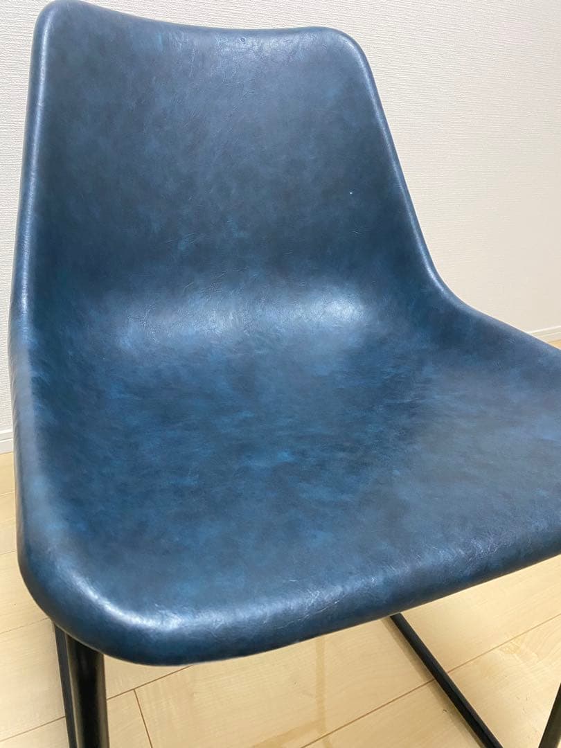 クラッシュゲート ログ ダイニング　チェア ヴィンテージ ブルー