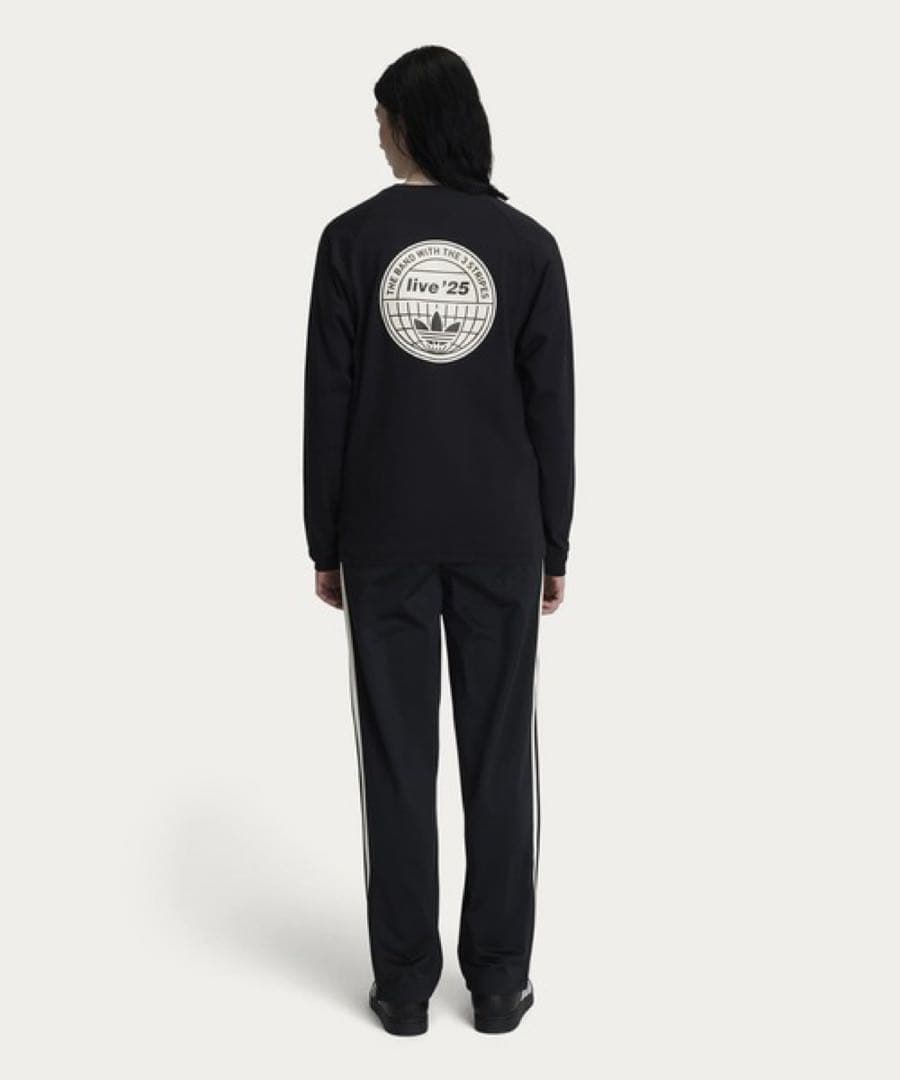adidas × Oasis ツアー スリーストライプス 長袖Tシャツ