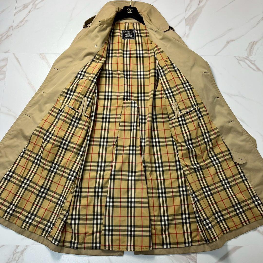 着丈115✨️美品 バーバリー トレンチコート ベルト付き ベージュ