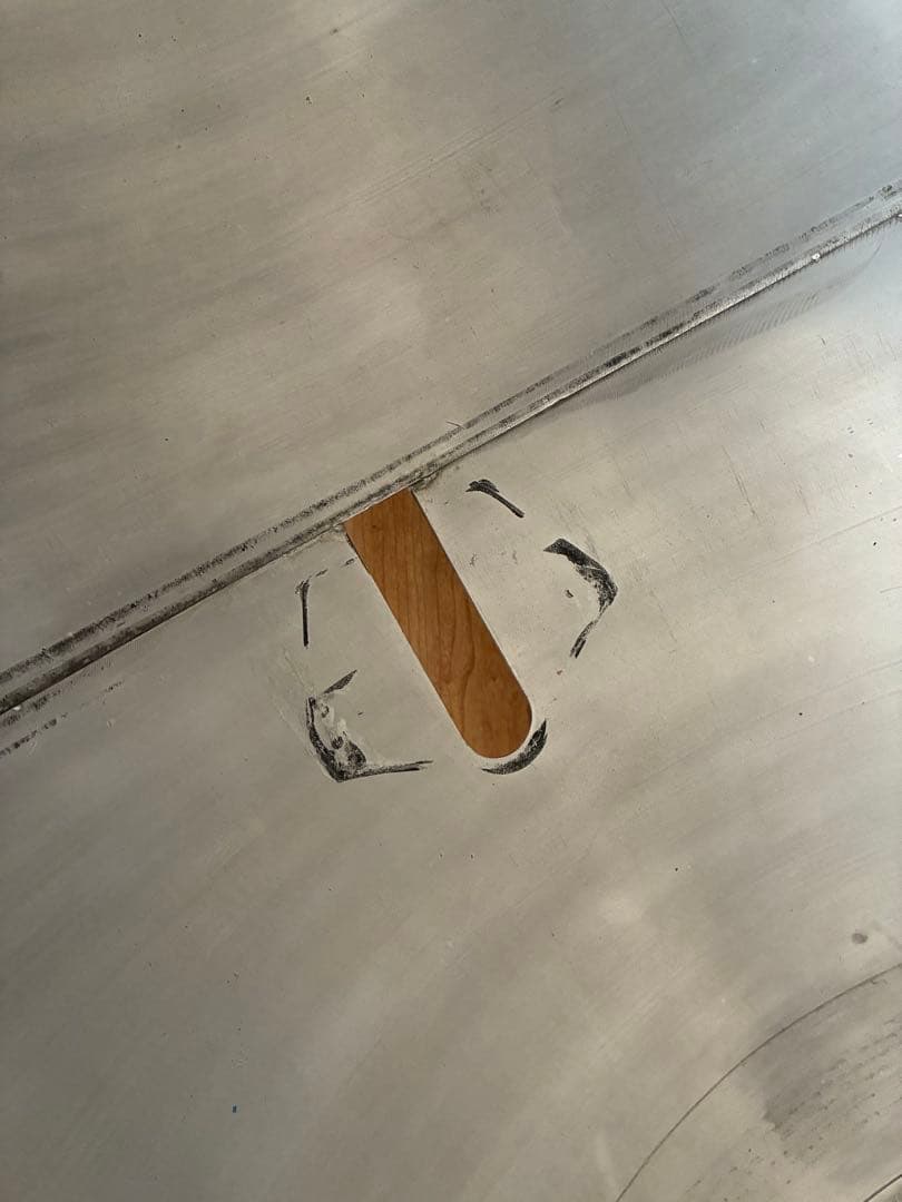 送料込ACME エアプレーンテーブル AIR PLANE PARTS TABLE
