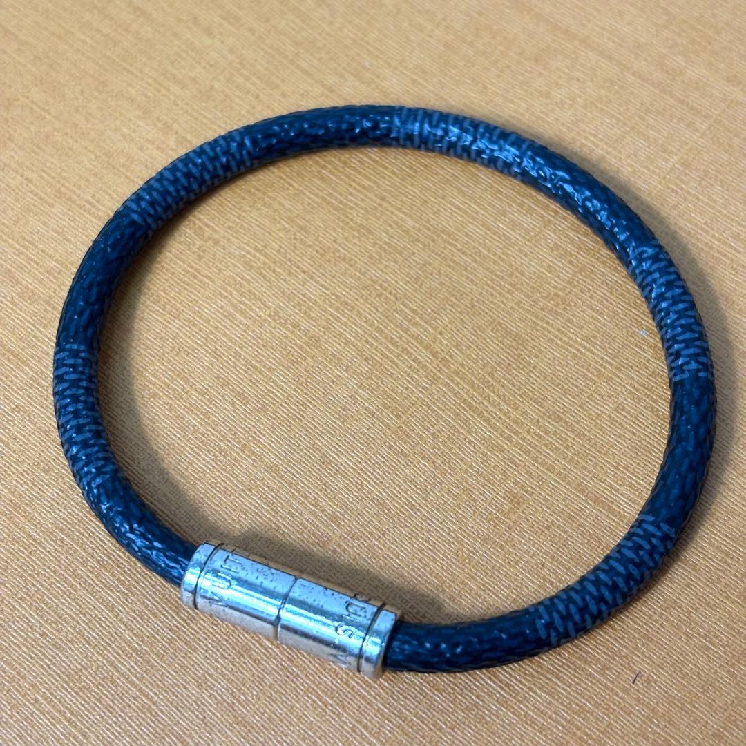 ルイヴィトン ダミエ グラフィット ブレスレット キープイット