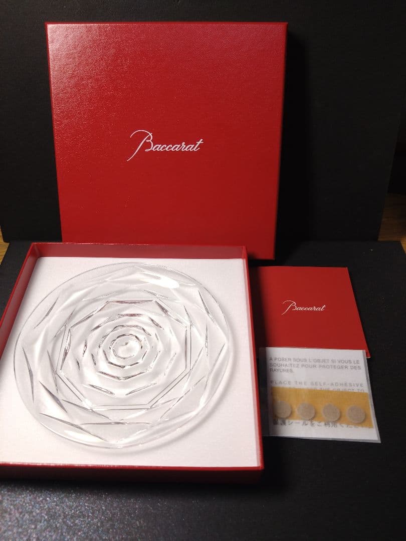 ★Baccarat　バカラ　スウィングプレート　S