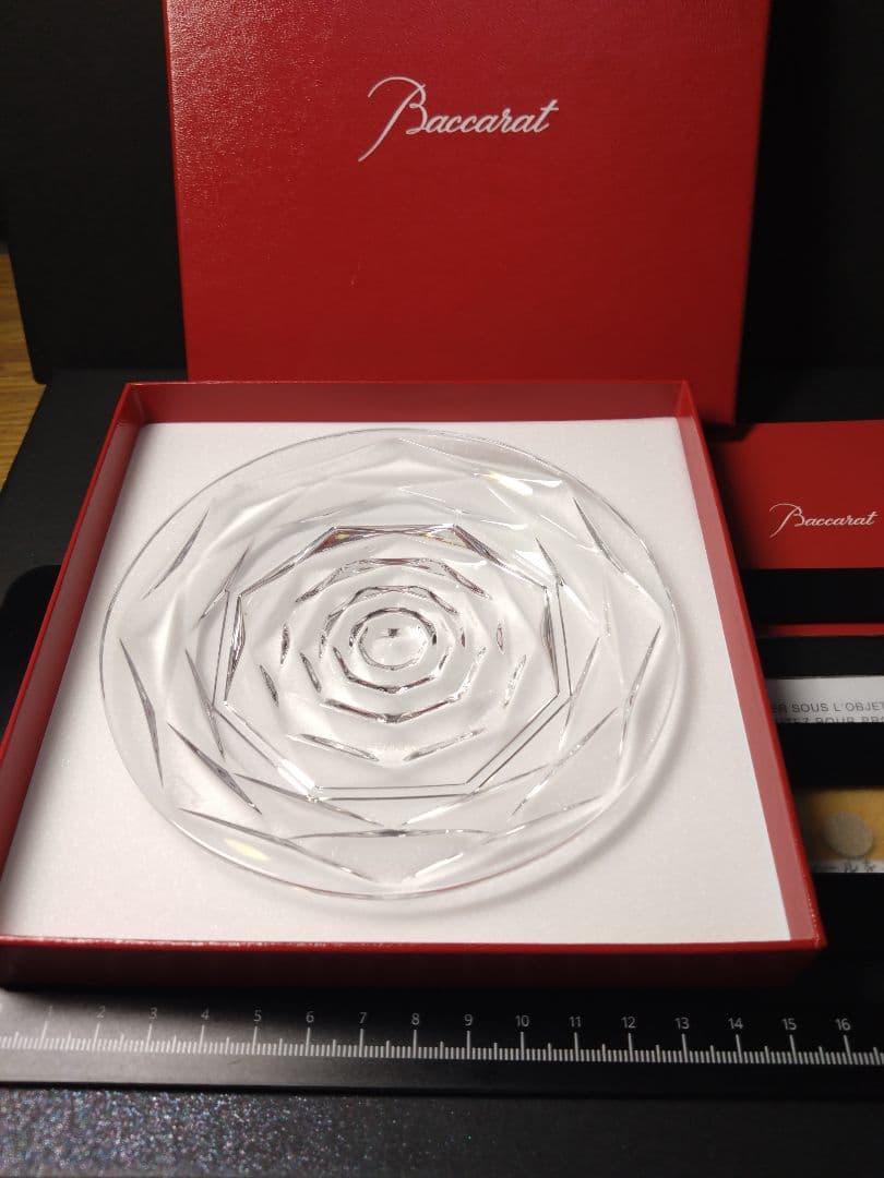 ★Baccarat　バカラ　スウィングプレート　S
