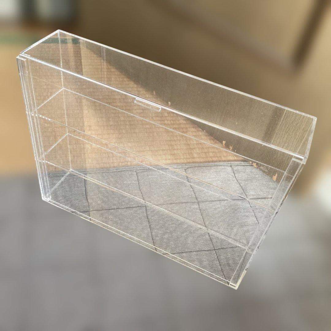 【新品】アクリルコレクションボックス 、スライド引き戸付き