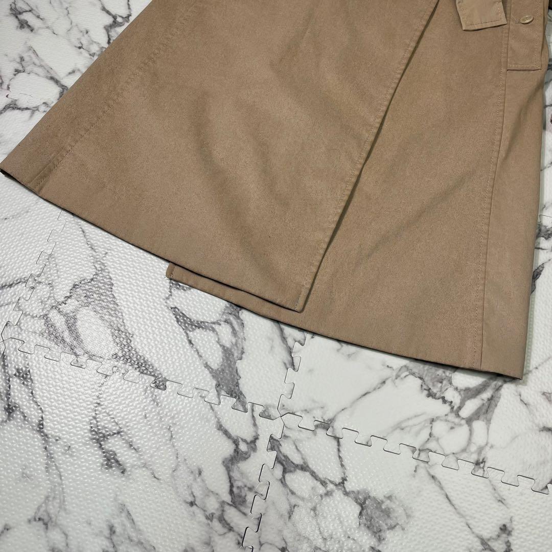 ドルチェ&ガッバーナ　トレンチコート　レオパード　ベルト　ロング丈　ベルテッド