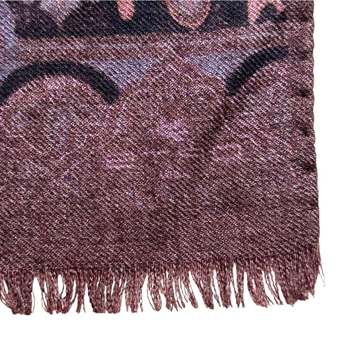 【専用】ETROエトロ　ダークブラウン　ペイズリー　ストール