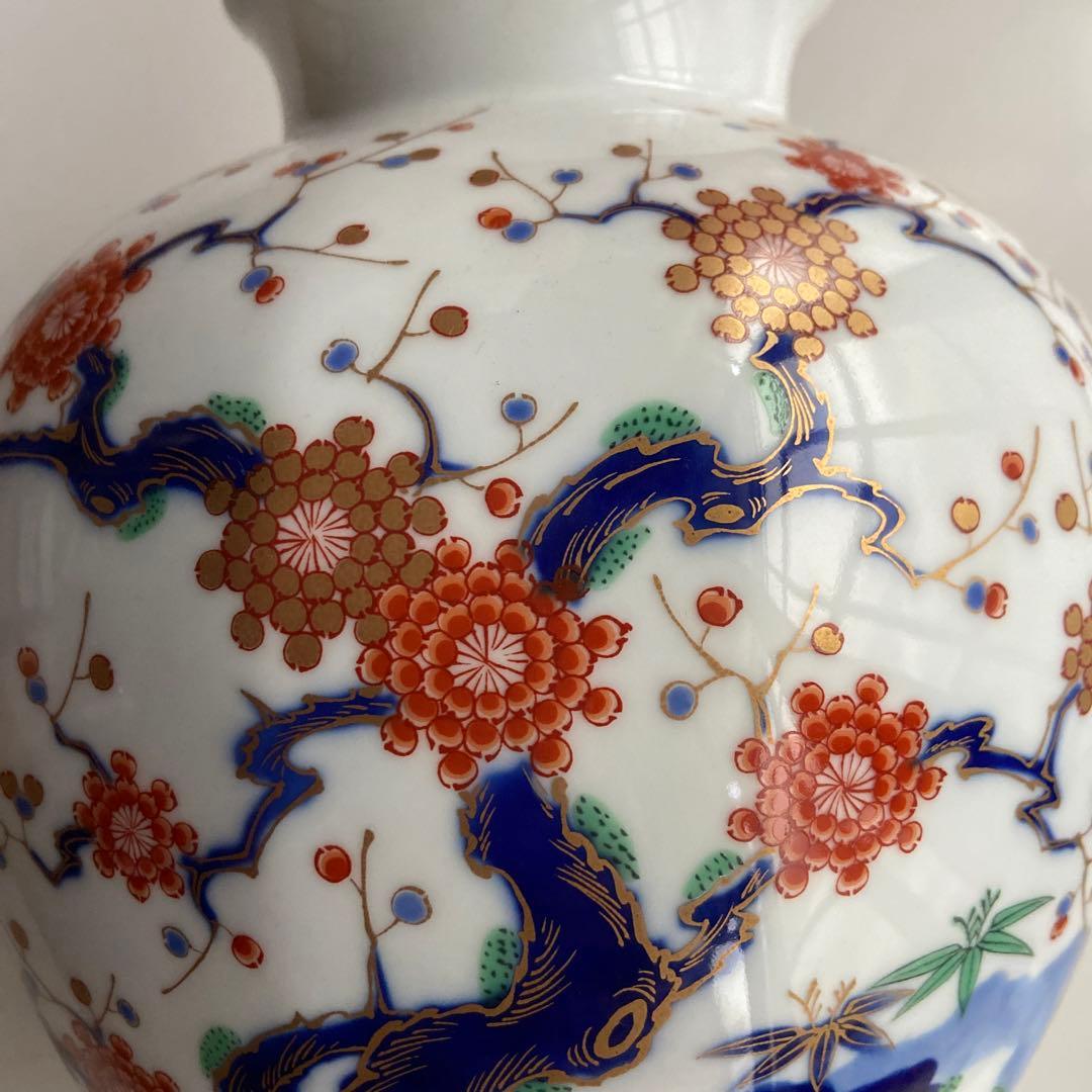 蔵出し！昭和レトロ・アンティーク【　宮内庁御用達　深川製磁　面取12花生　】