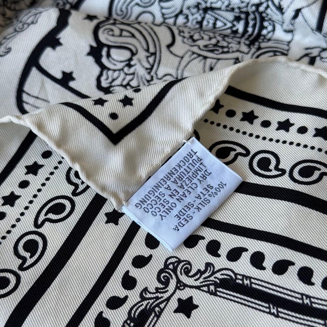 エルメス カレ 55 スカーフ グランキャロス シルク バンダナ