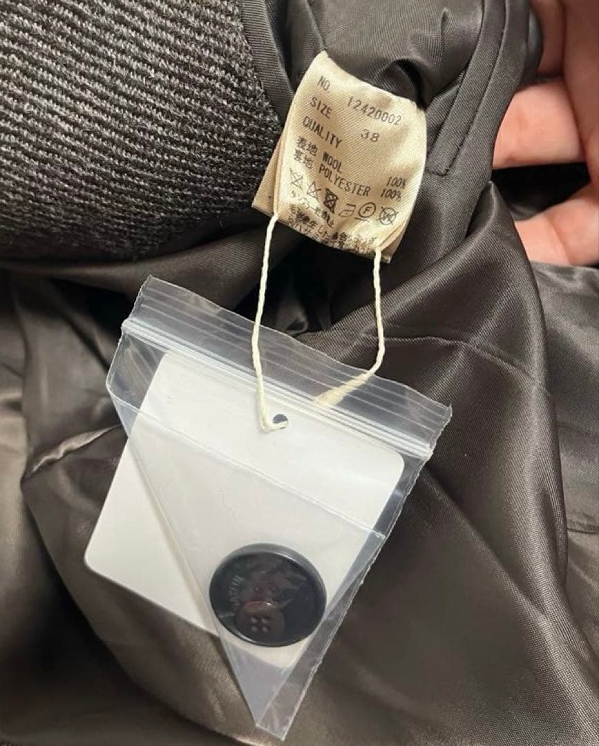 TODAYFUL ウール100%チェスターコート ダークブラウン 38 タグ付き