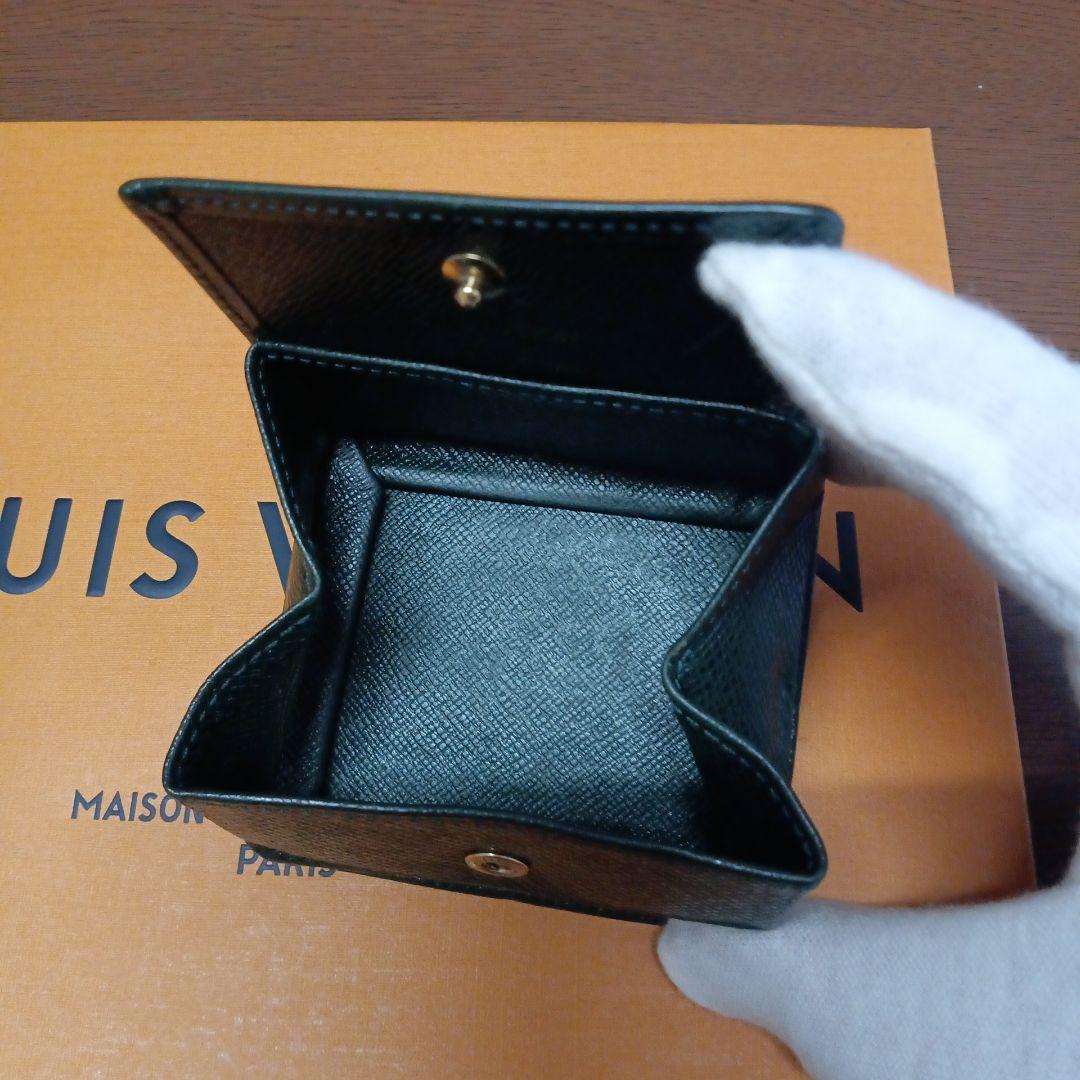 ルイ・ヴィトン。美品タイガ、ポルトモネ、ボワット小銭入れ、ケース