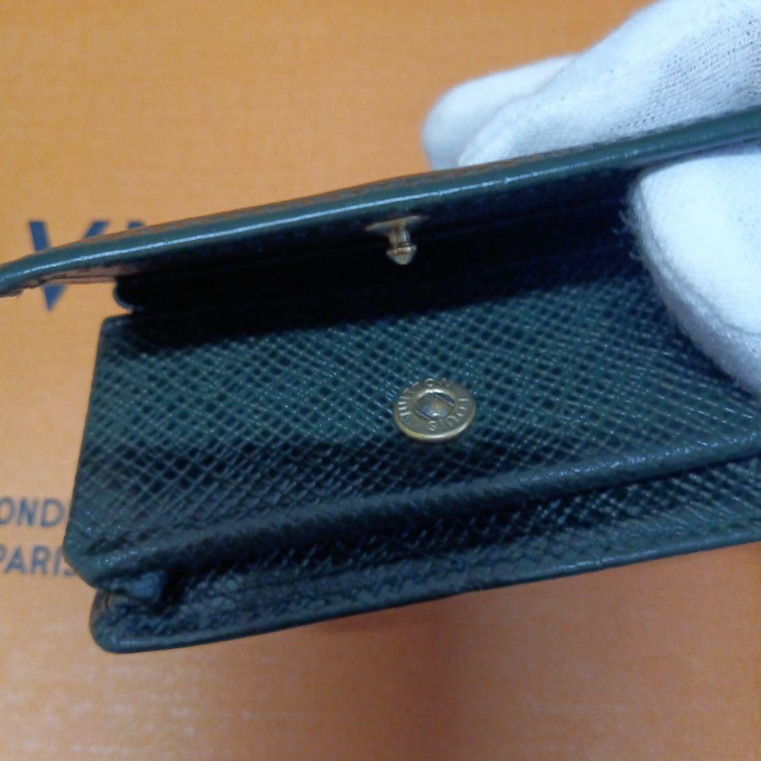 ルイ・ヴィトン。美品タイガ、ポルトモネ、ボワット小銭入れ、ケース