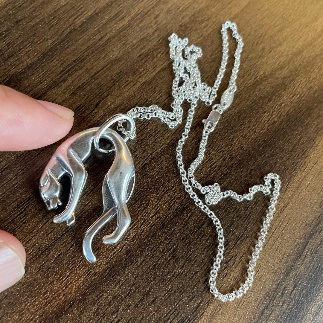 レオパード 舐達麻 バダサイ シルバー 925 ネックレス ハンドメイド