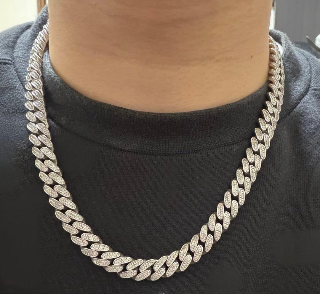 値下げ交渉不可 AVALANCHE ジルコニアマイアミネックレス