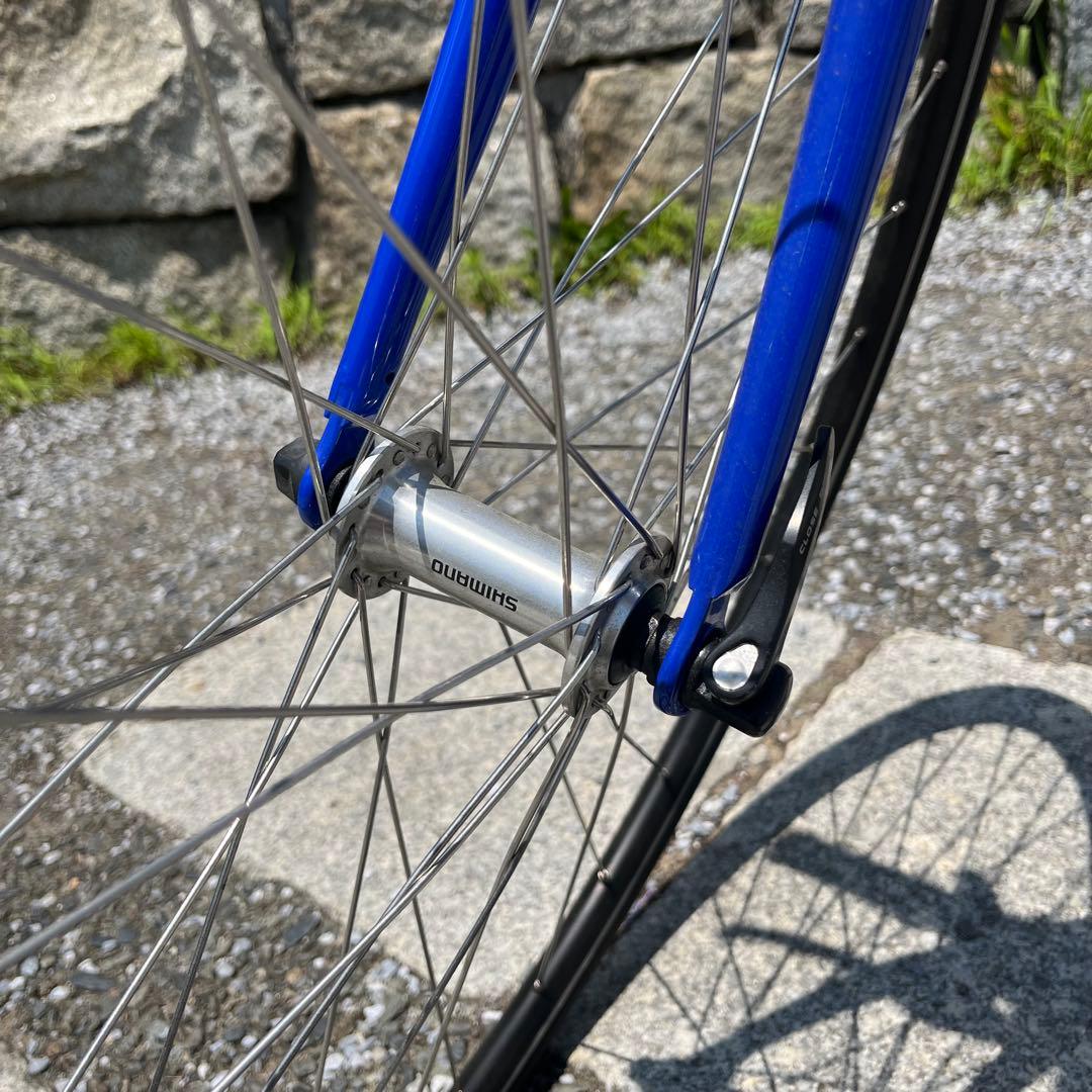 直接可 GIOS ジオス AMPIO アンピーオ ブルー サイズ51 スタンド付