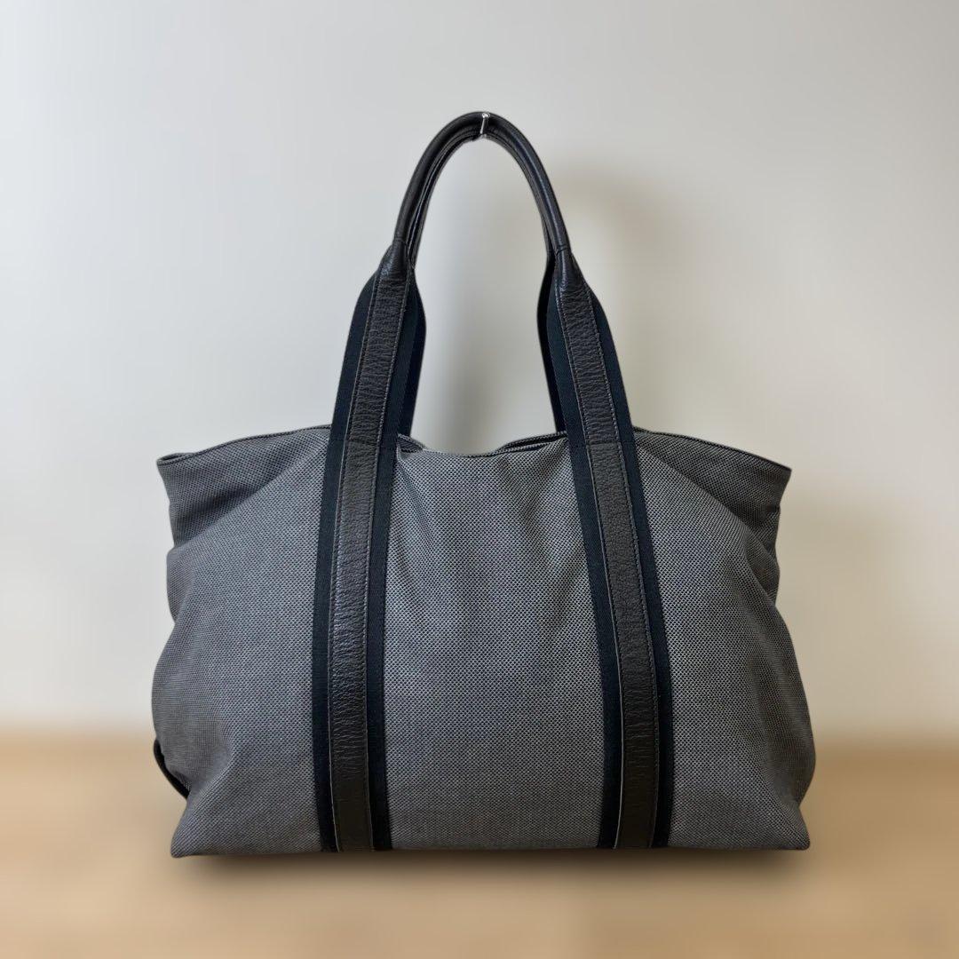 ボッテガヴェネタ マルコポーロ トートバッグ グレー ネイビー