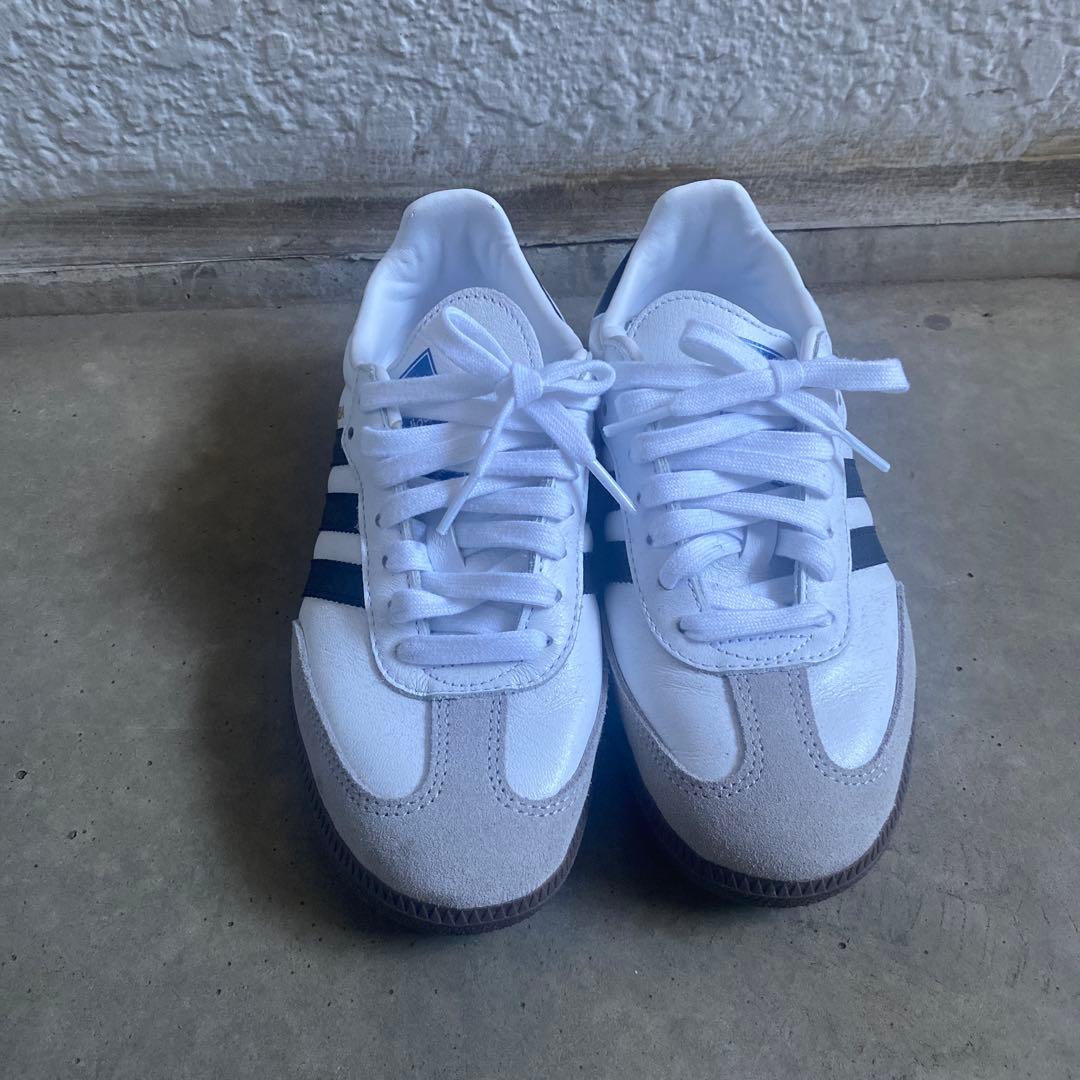 adidas samba og ホワイト 23.5cm（UK5）