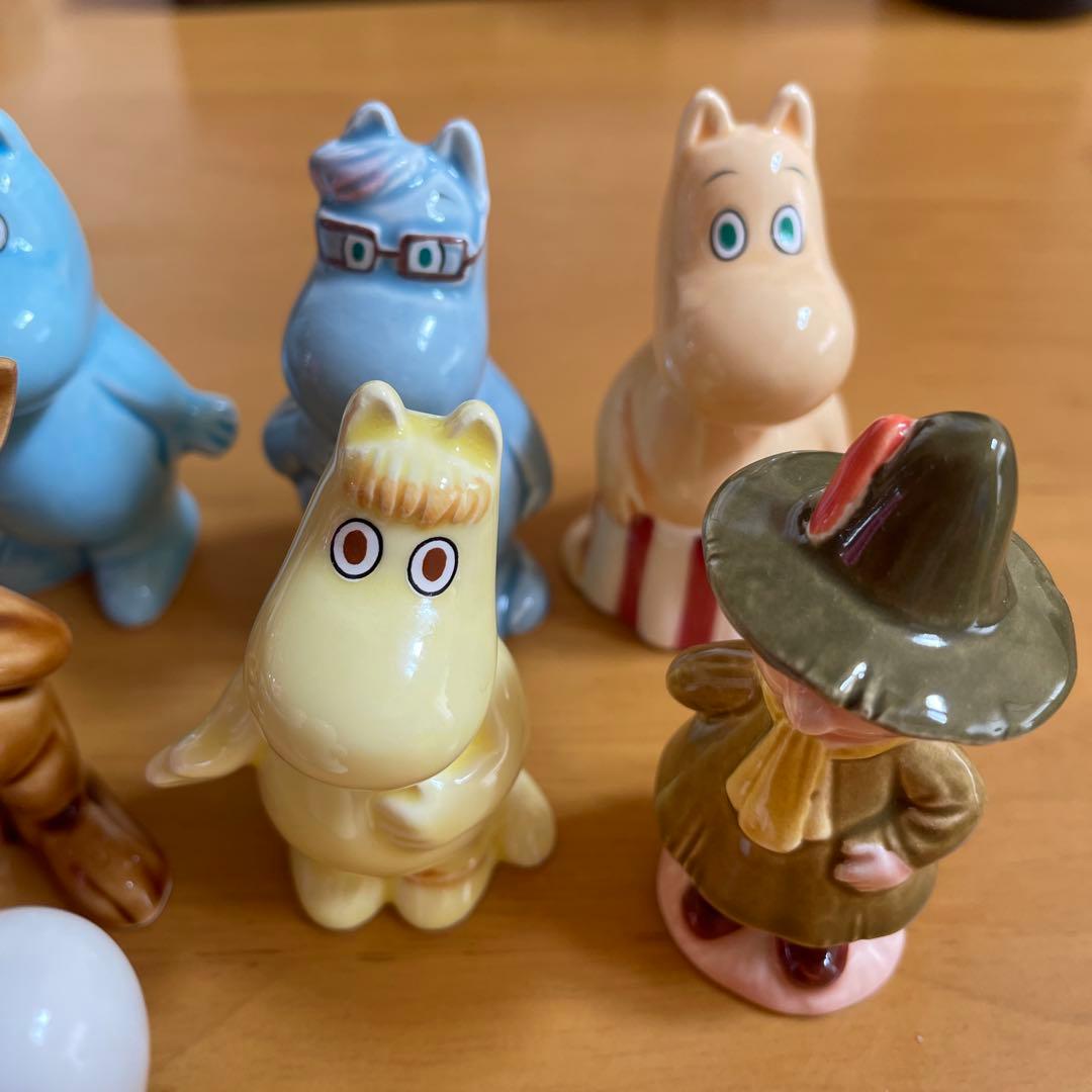 ムーミン　陶器　置物　9点セット