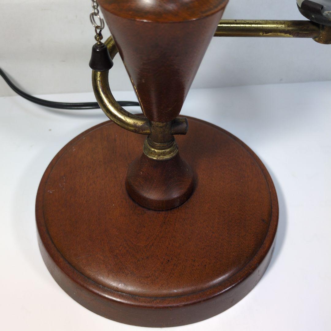 テーブルランプ 木製 アンティーク