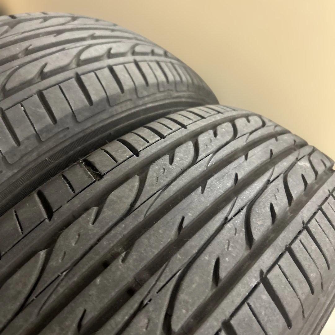 アクア　ヤリスなど 185/60R15 8分山ぐらい　ノーマルタイヤ2本セット