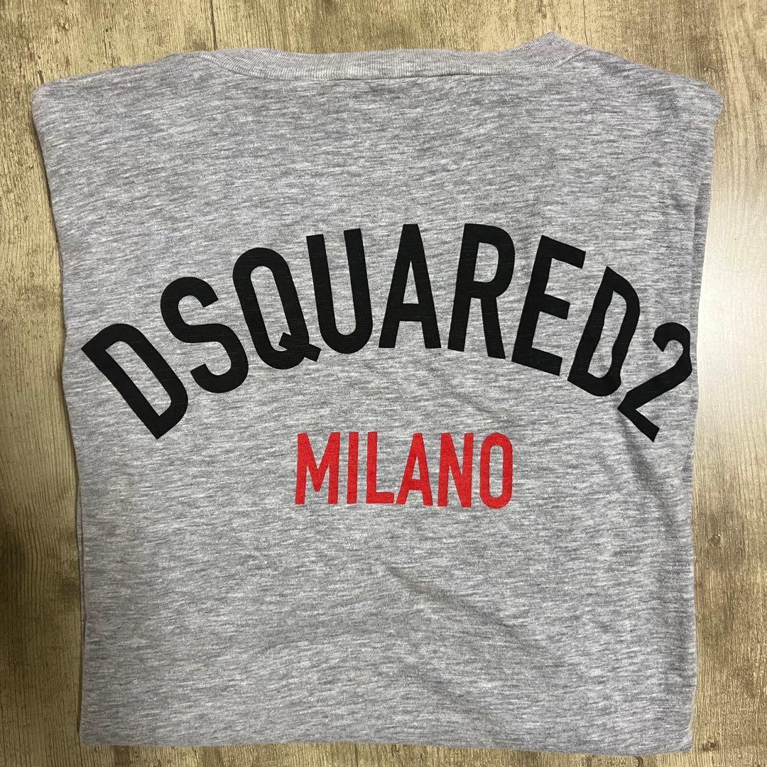 DSQUARED2 ロングTシャツ　グレー　L