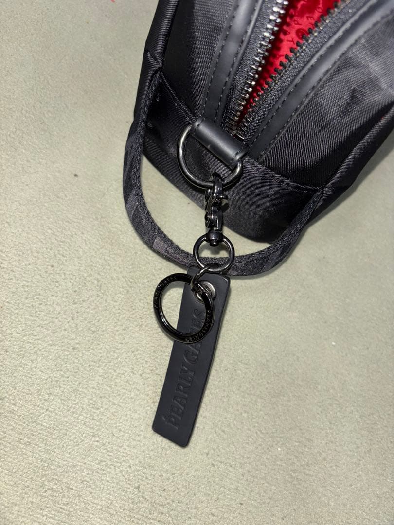 （美品）パーリーゲイツ、メゾンロゴシリーズ、カートバッグ、ラウンドバッグ、限定品