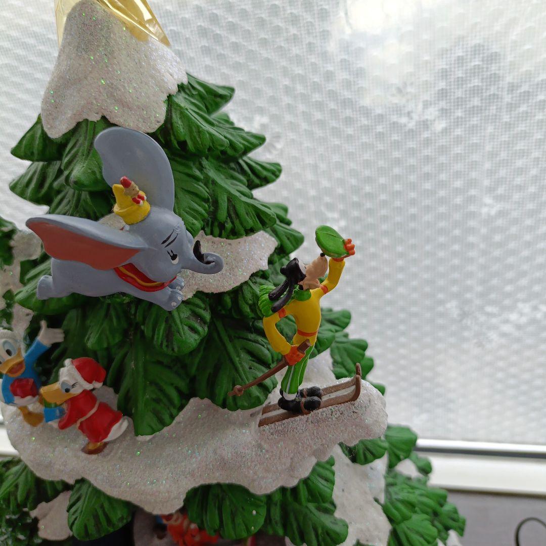 ディズニー　動くクリスマスツリー 列車付き