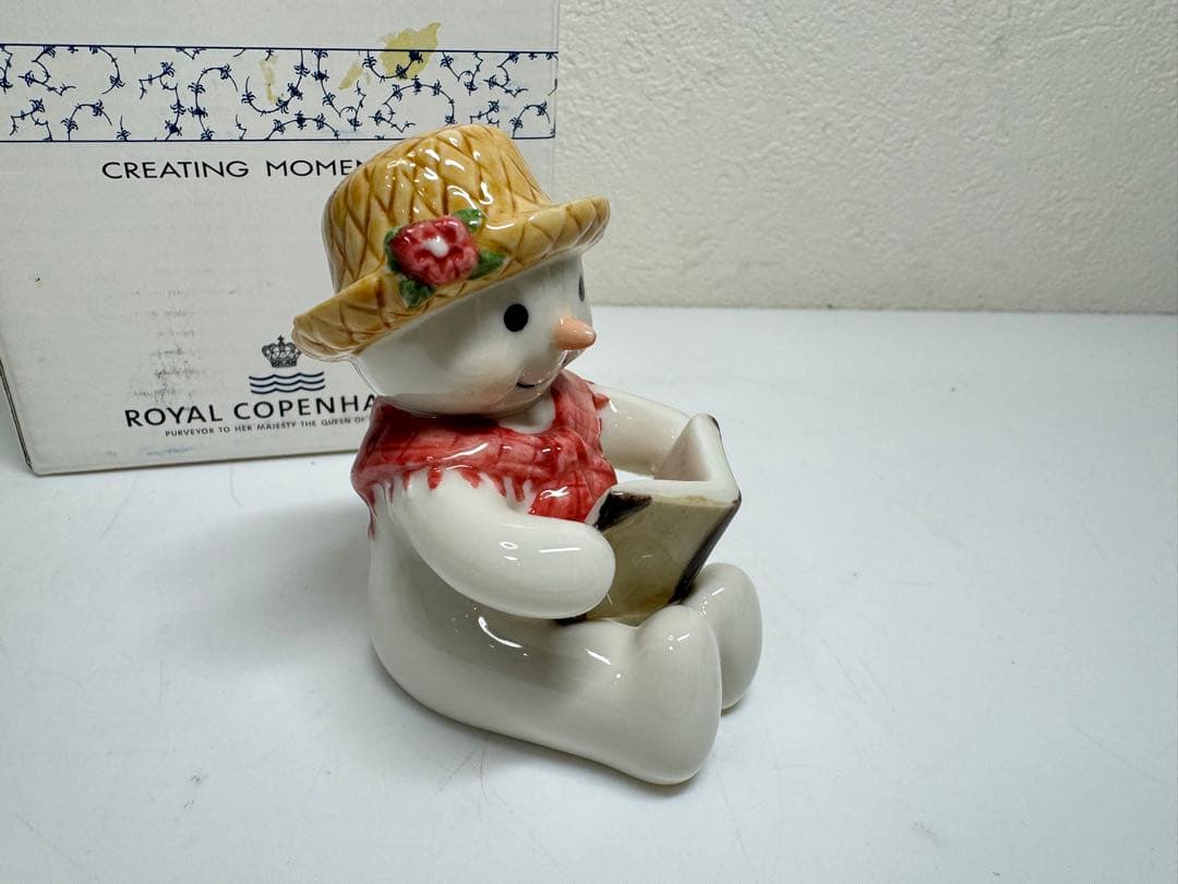 ロイヤルコペンハーゲン 2007年 スノーマン フィギュリン お母さん