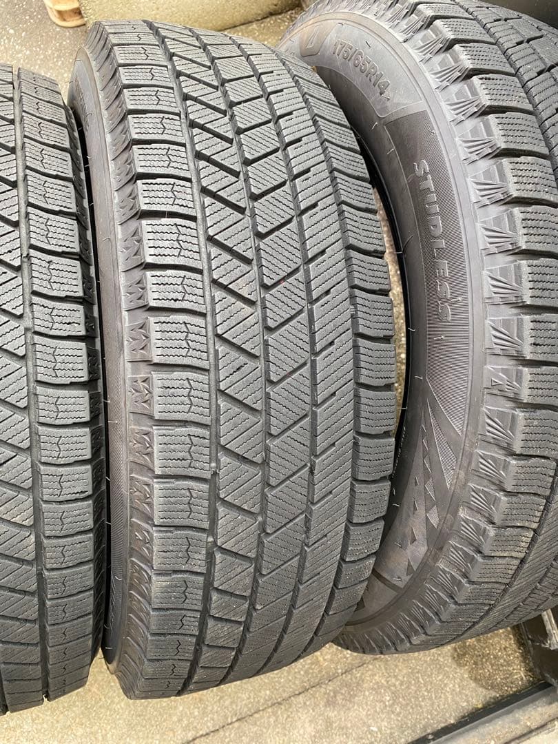 175/65R14 スタッドレス 4本 ブリザック VRX3 2023年