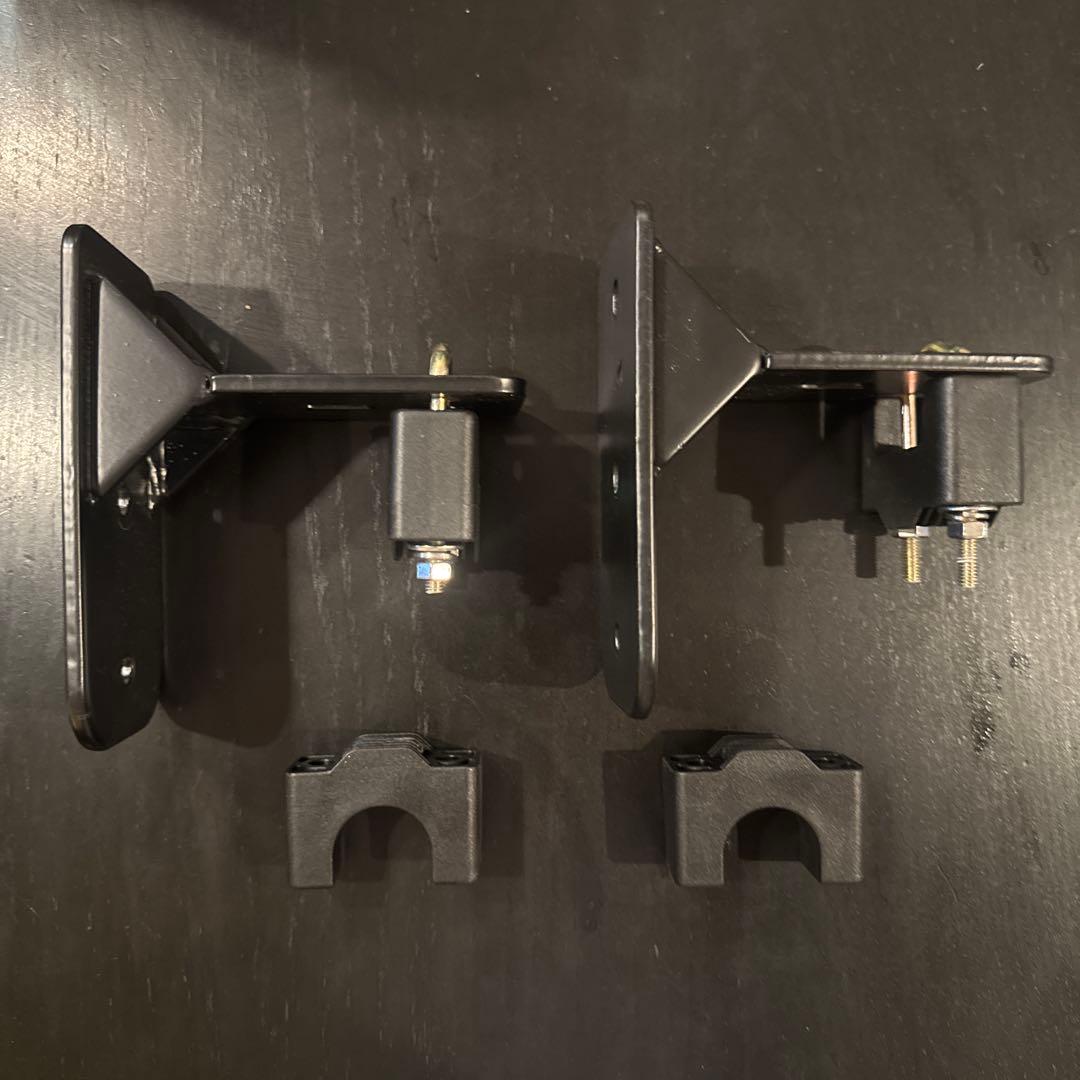 ⭐*️様 ライノラック　オーニングブラケット スペーサーキット　ブラック 2個セ