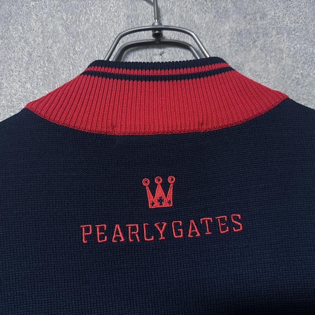 Pearly Gates パーリーゲイツ ロゴ ジャケット 長袖 ネイビー 1