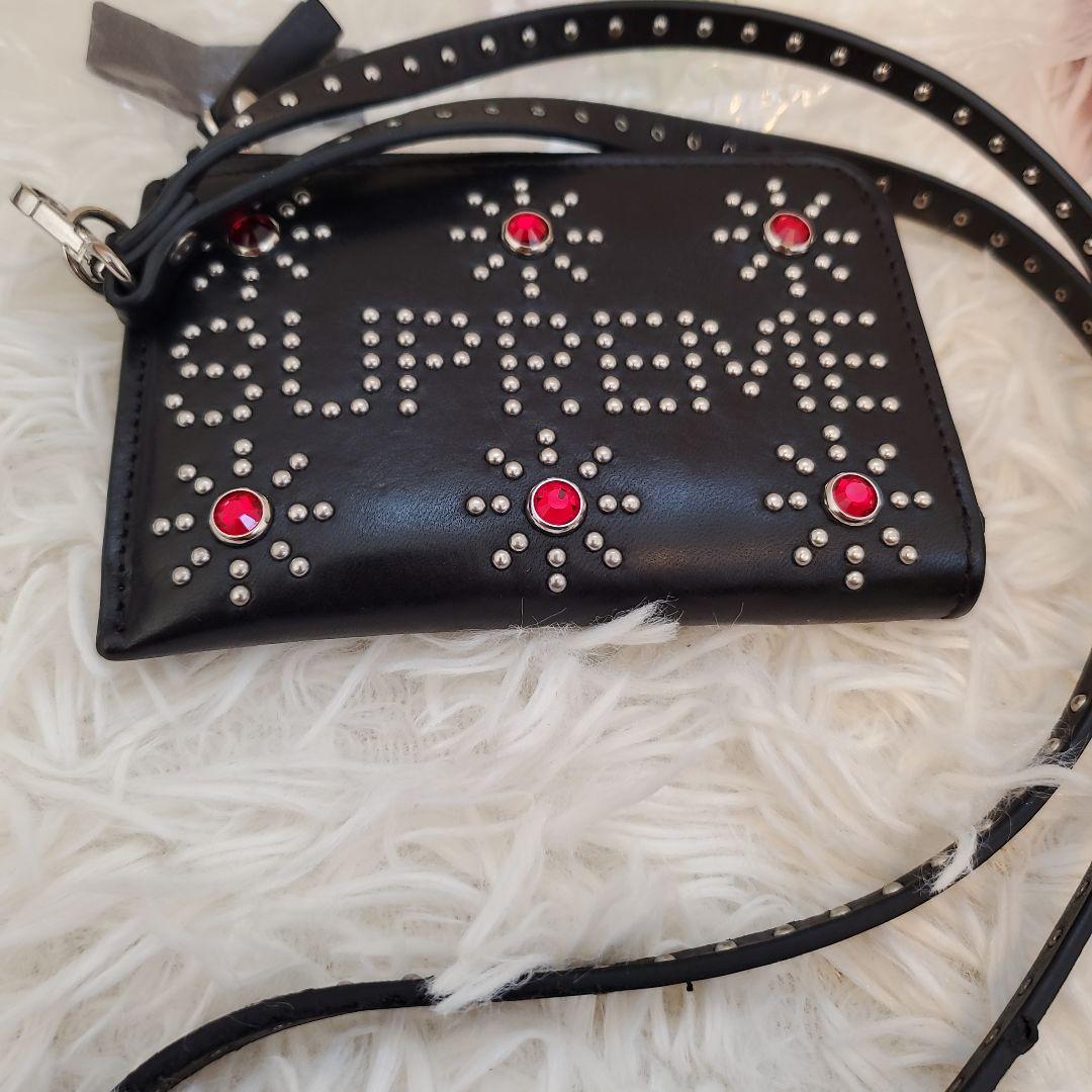 ⭐美品⭐SUPREME×HTC　コラボ　ショルダー　ウォレット　スタッズ　レザー