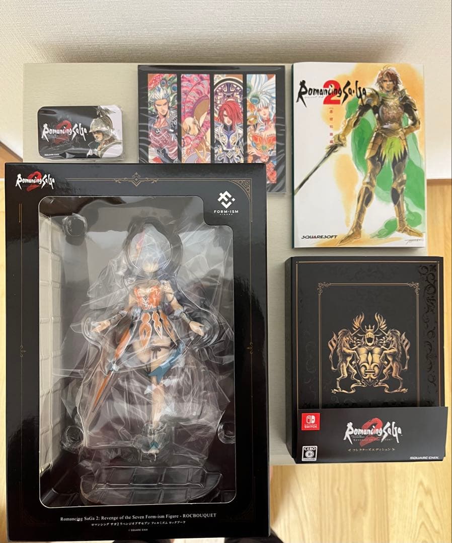 ロマンシングサガ2 コレクターズエディション　ロックブーケ&他グッズ