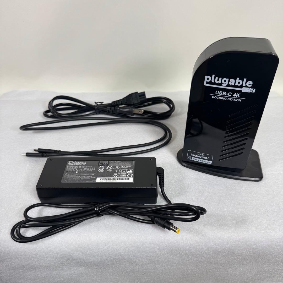 その他 plugable USB-C 4K DOCKING STATION